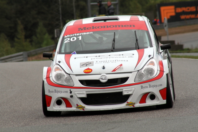 Martin Vedel Mortensen ligger godt til både i det generelle mesterskab og i SS2 mesterskabet
(Foto: Keld Dohm)